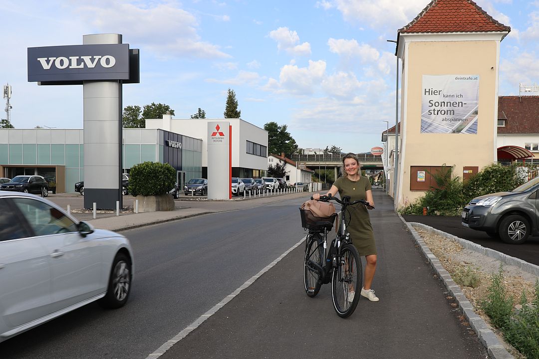 Neuer Sicherer Geh Und Radweg Schafft Verbindung Und Mobilit T In Der