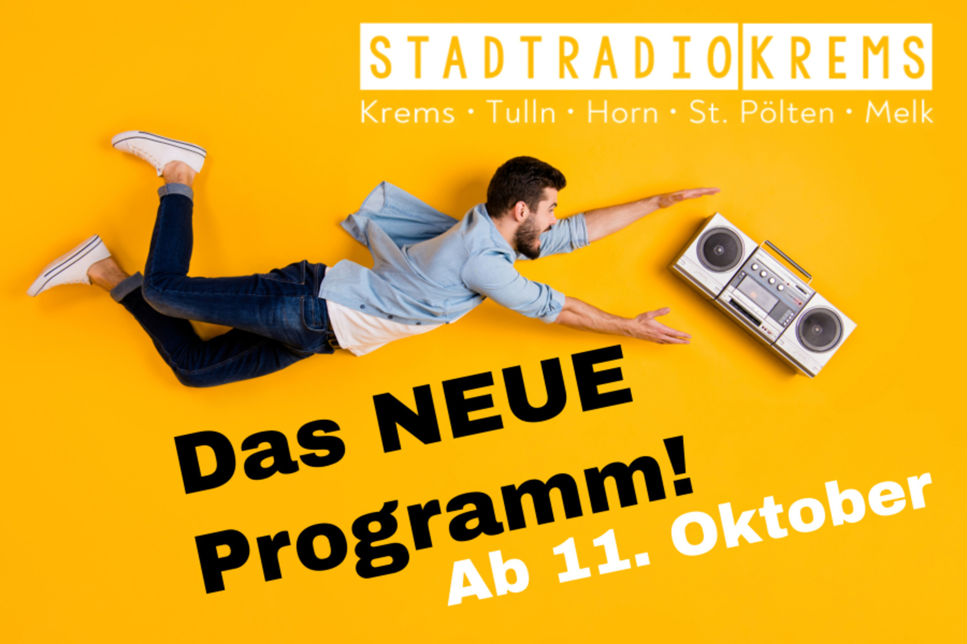 Alles neu macht der Oktober: Das neue Programm im Stadtradio Krems