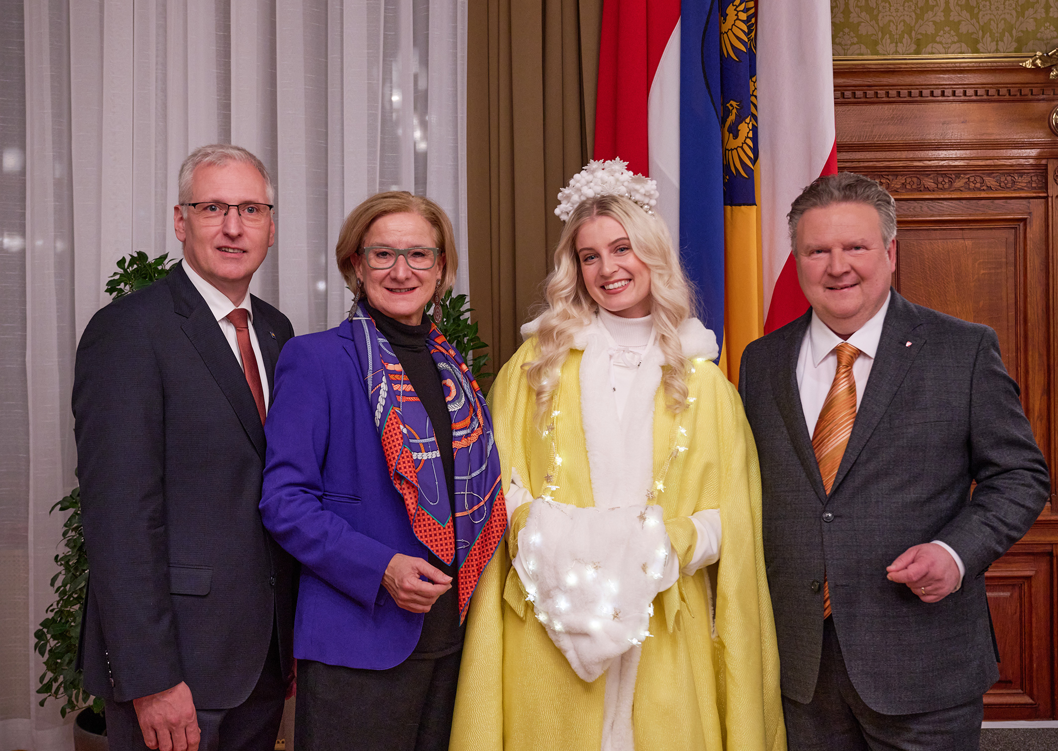 Feierliche Illuminierung des Christbaums am Wiener Rathausplatz